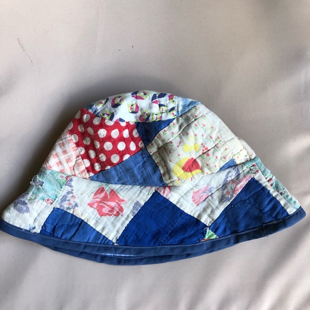 Handmade quilted bucket hat (re-sale)
